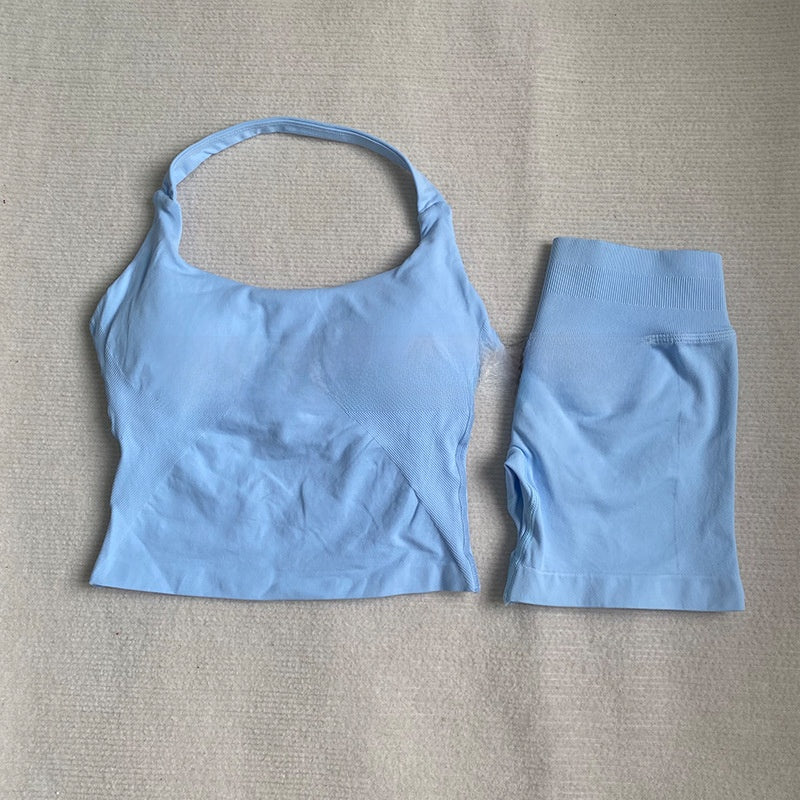 Womens Seamless Yoga Set