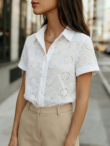 Womens Semi-Transparent Mesh Shirt