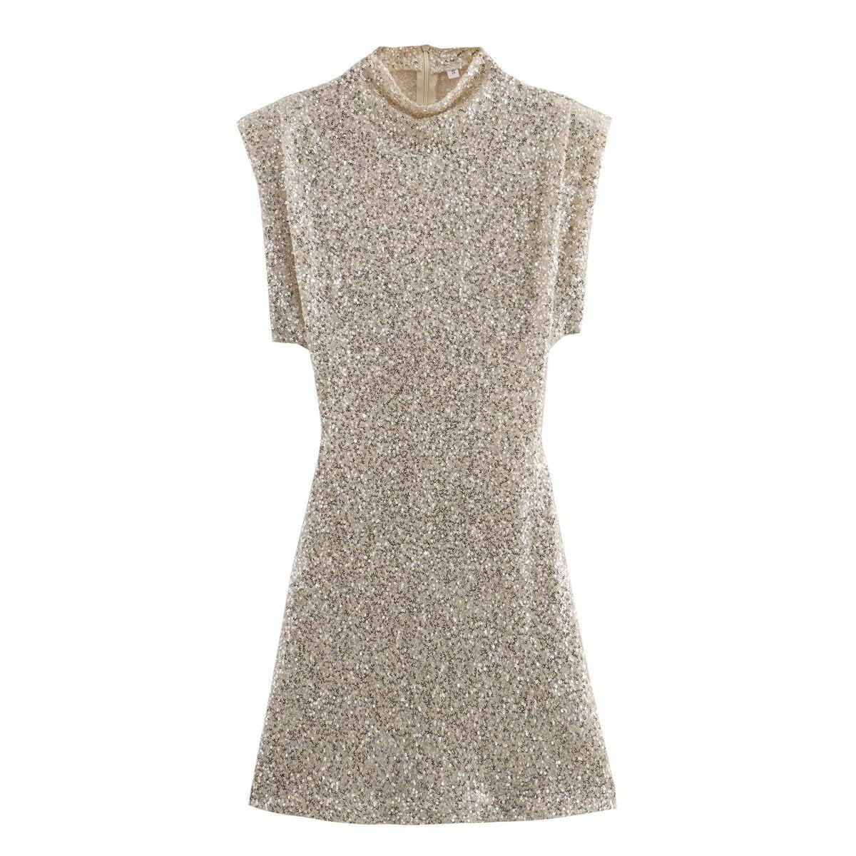 Womens Sequined Dress