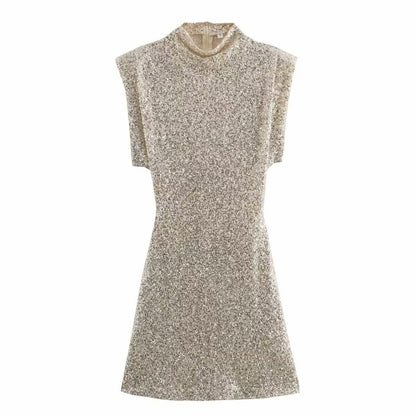 Womens Sequined Dress