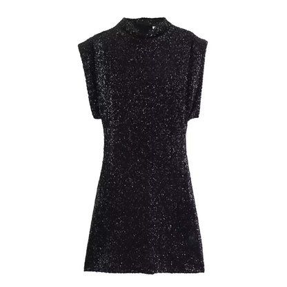 Womens Sequined Dress