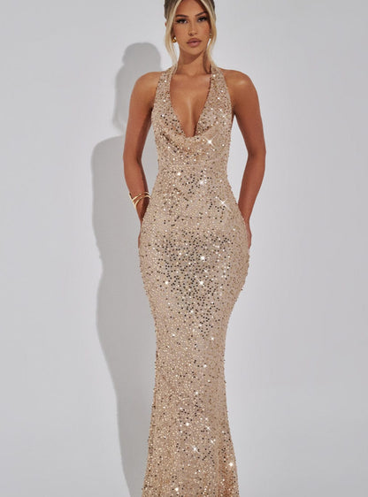 Womens Sequined Dress