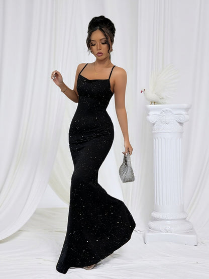 Womens Sequined Dress