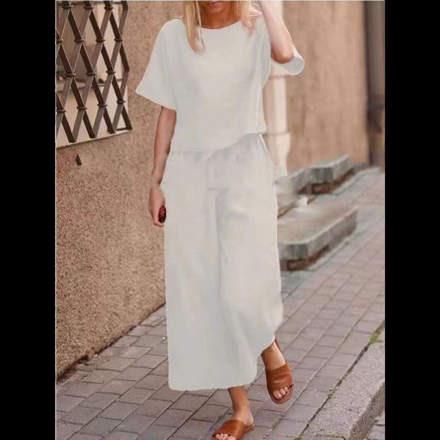 Womens Short Sleeve TwoPiece