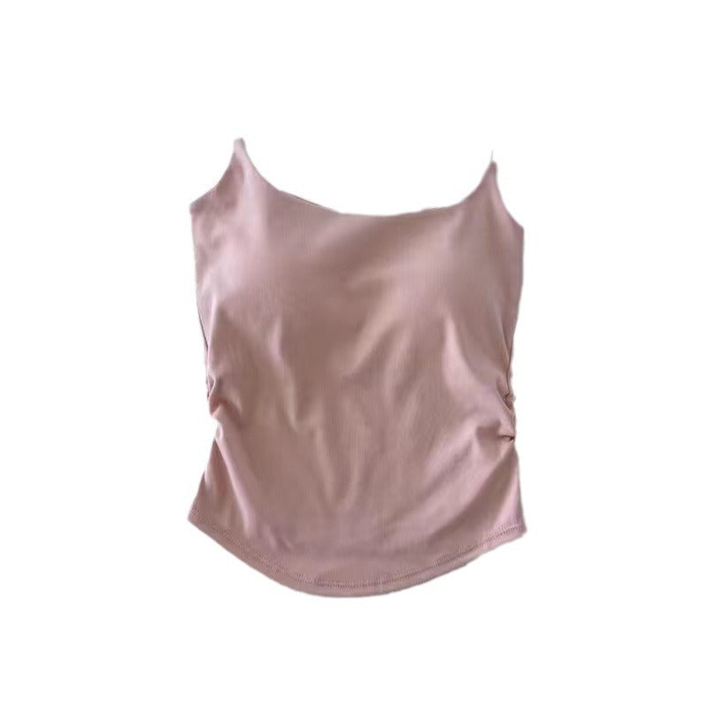 Womens Slim-Fit Camisole with Built-in Padding