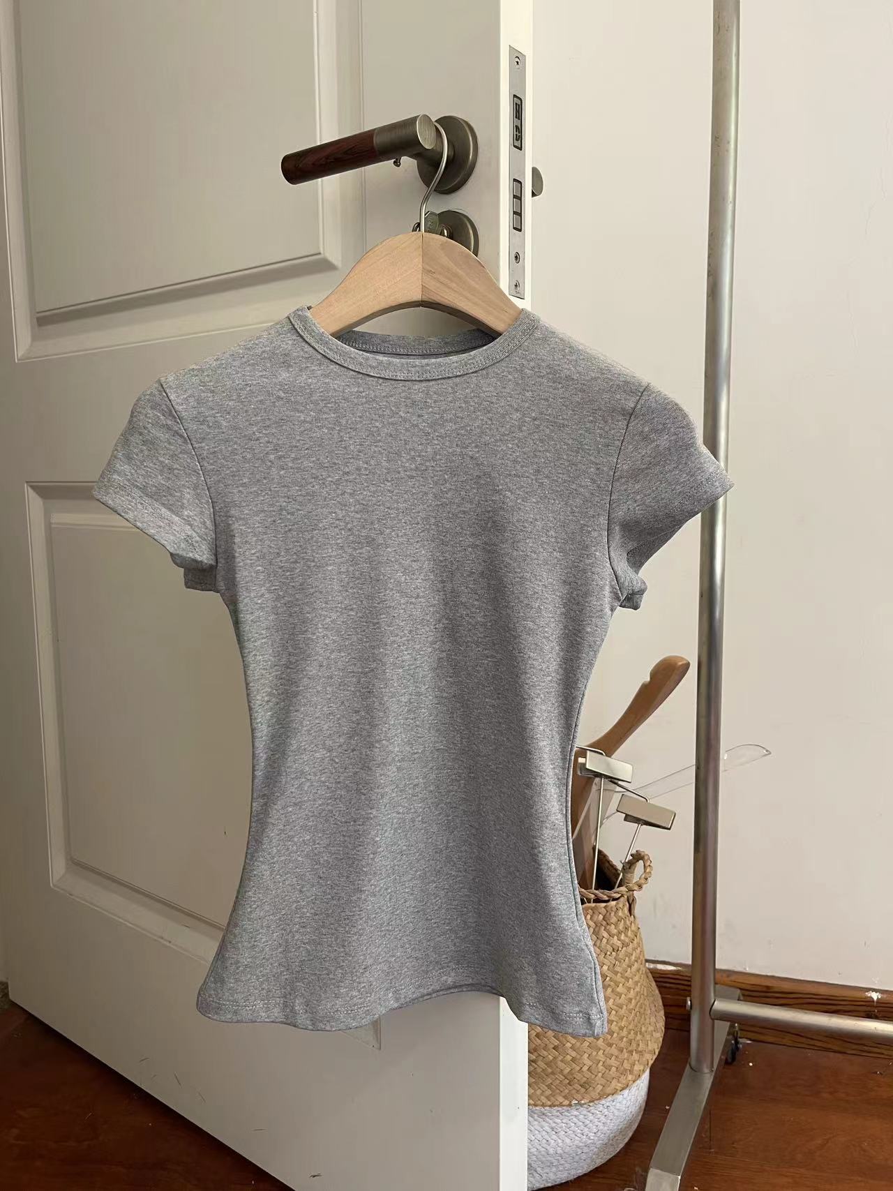 Womens Slim Fit Cotton T-Shirt