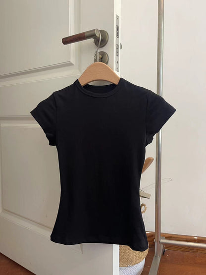 Womens Slim Fit Cotton T-Shirt