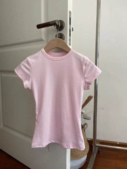 Womens Slim Fit Cotton T-Shirt