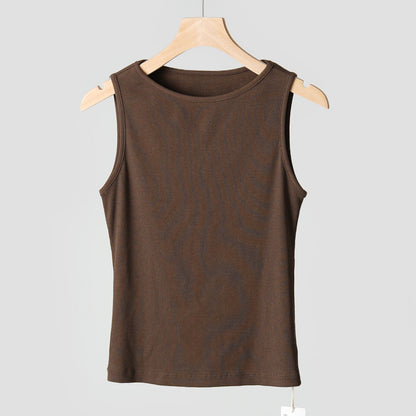 Womens Slim Fit Cotton Vest