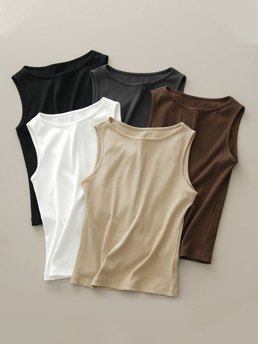Womens Slim Fit Cotton Vest