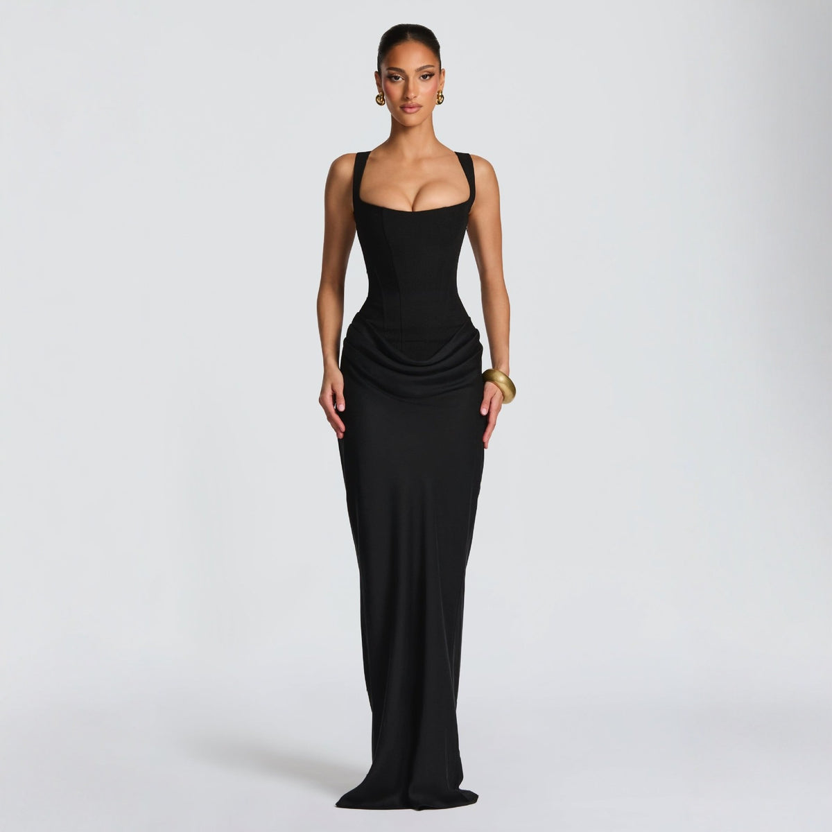 Womens Slim Fit Fishtail Knit Dress