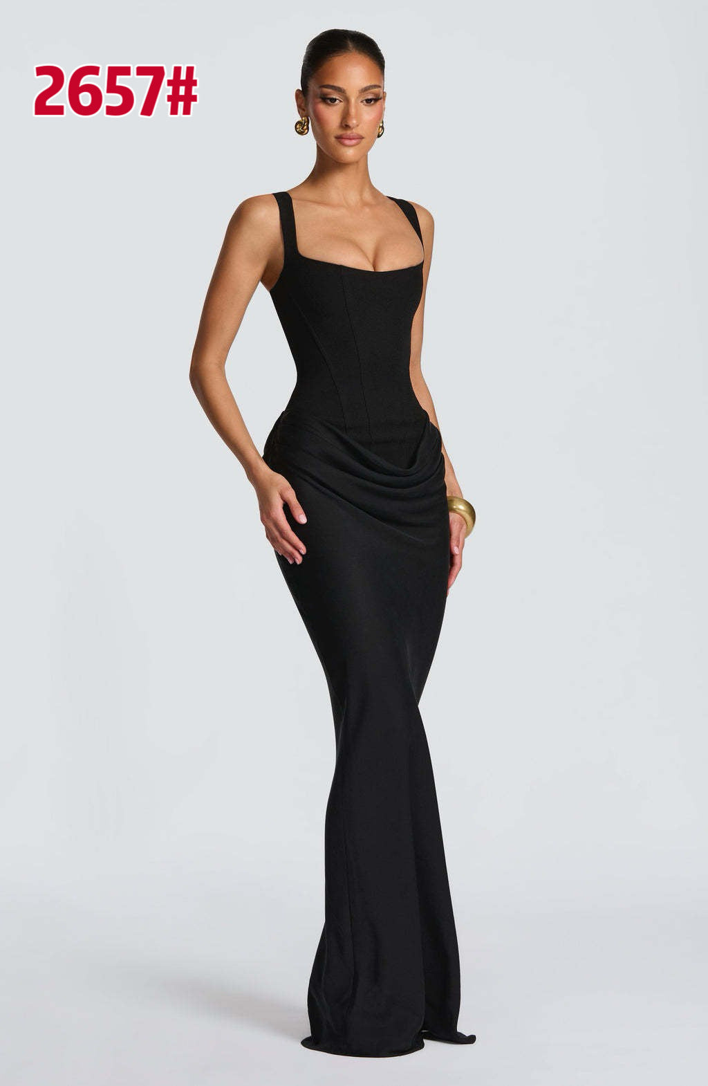 Womens Slim Fit Strap Bodycon Dress