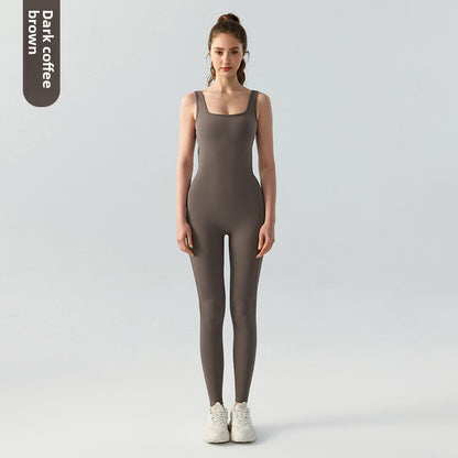 Womens Slim Fit Yoga Bodysuit