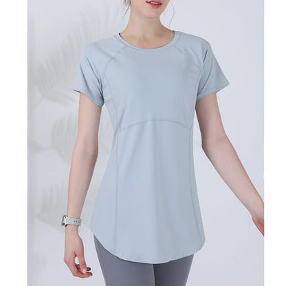 Womens Slim Fit Yoga Running T-Shirt