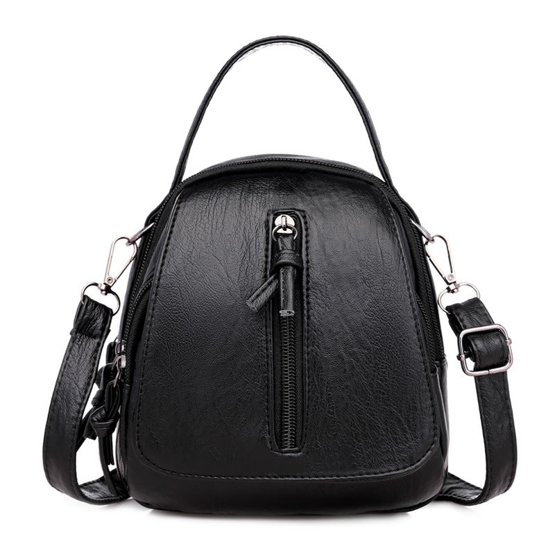 Womens Soft Leather Crossbody Bag