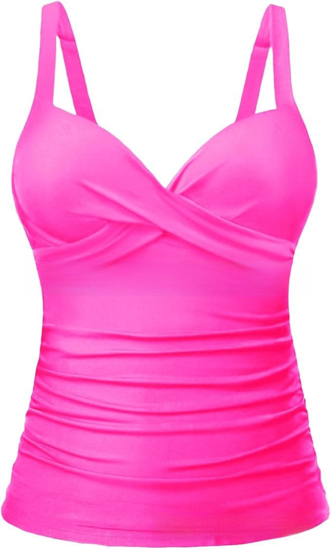 Womens Solid Color Bikini Swimsuit