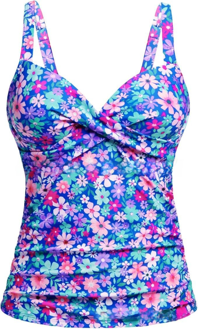 Womens Solid Color Bikini Swimsuit