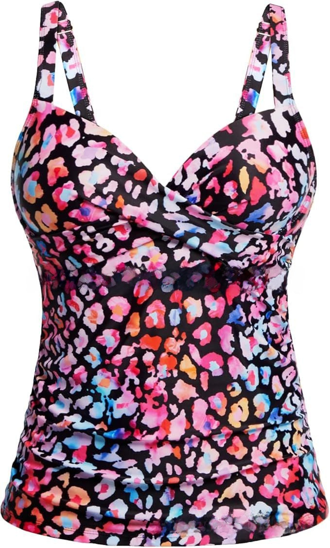 Womens Solid Color Bikini Swimsuit