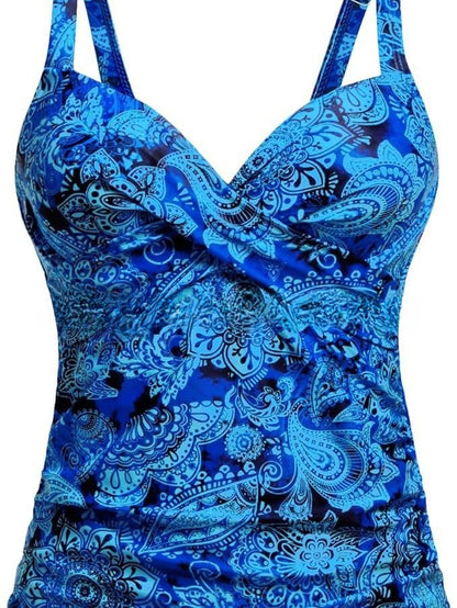 Womens Solid Color Bikini Swimsuit
