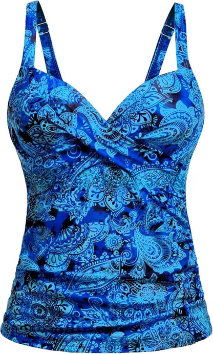 Womens Solid Color Bikini Swimsuit