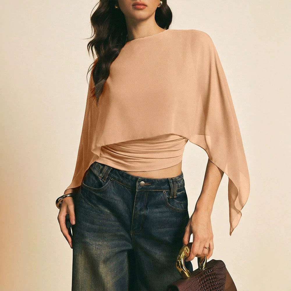 Womens Solid Knit Pullover Top