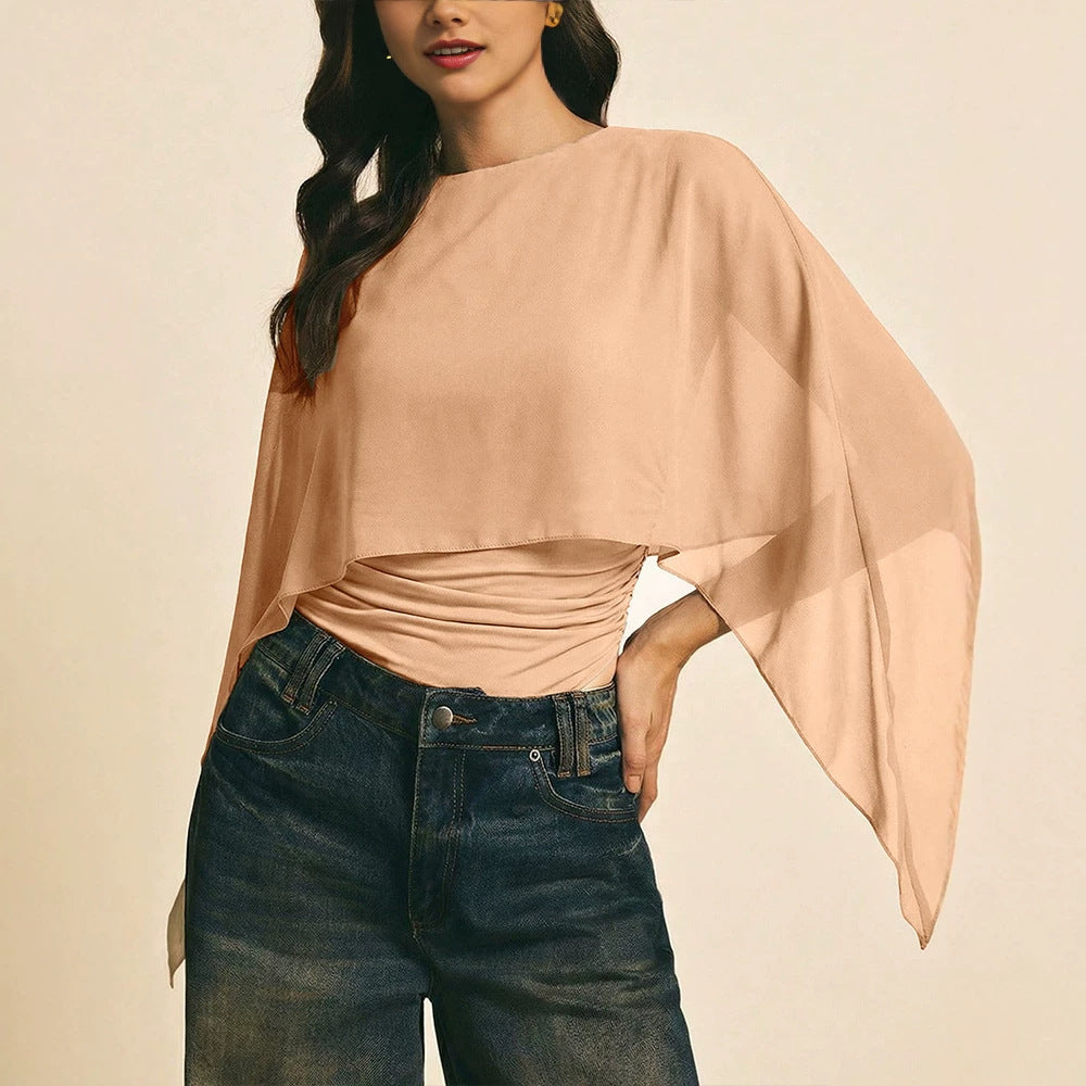 Womens Solid Knit Pullover Top