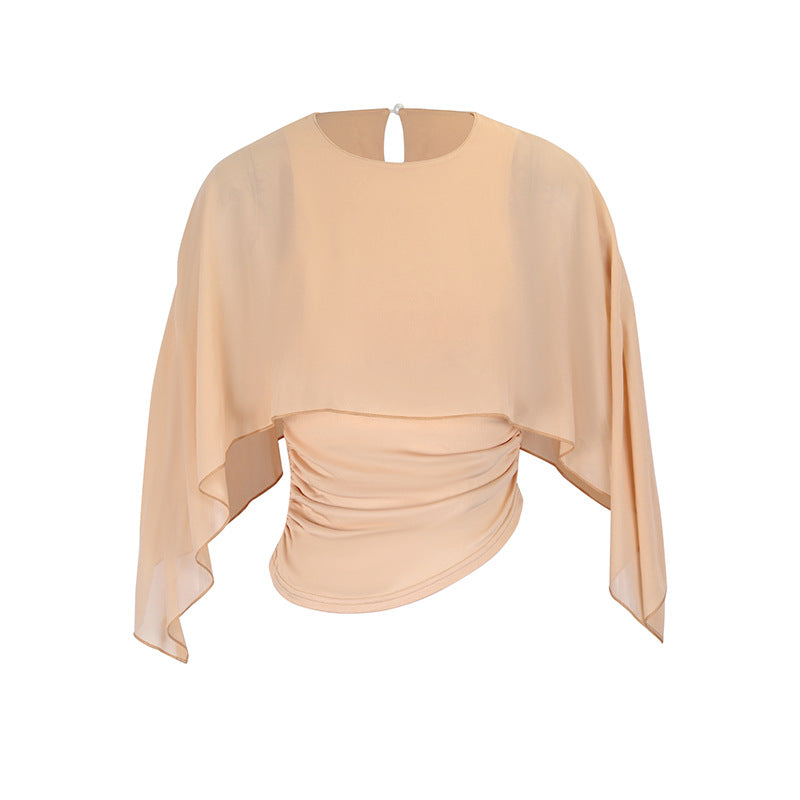 Womens Solid Knit Pullover Top