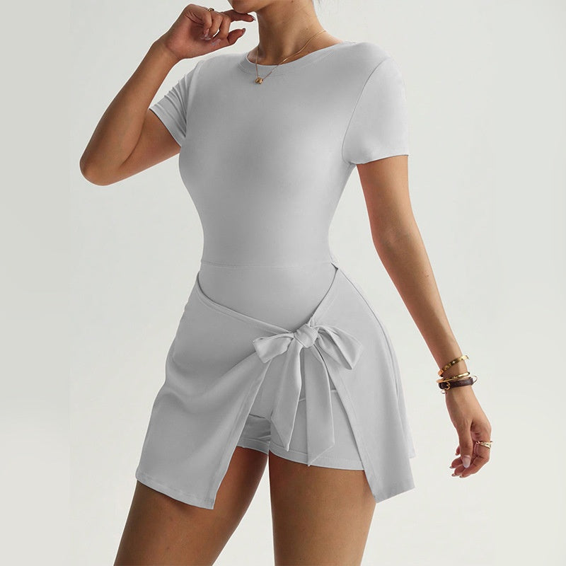 Womens Sports Jumpsuit Yoga Athletic Dress
