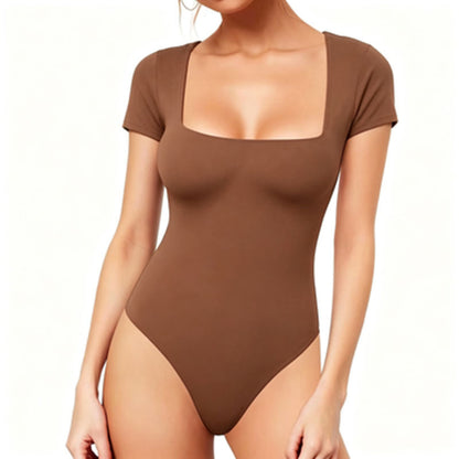 Womens Square Neck Bodysuit