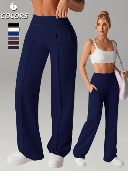 Womens Straight Leg Fitness Pants