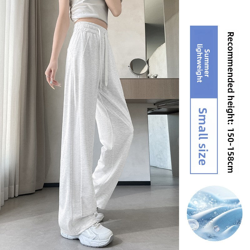 Womens Straight Leg Fleece Lined Casual Pants