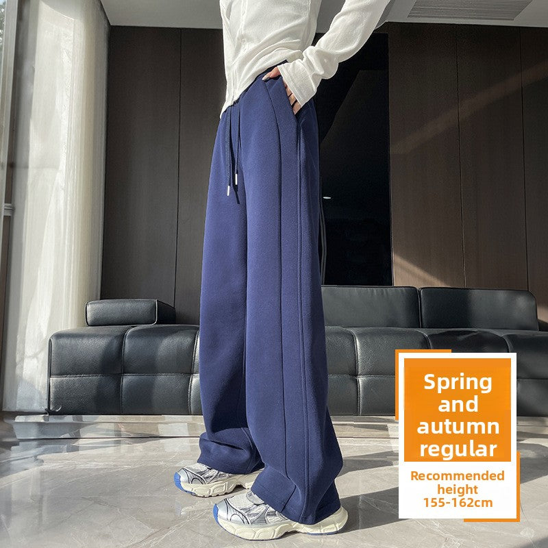 Womens Straight Leg Fleece Lined Casual Pants