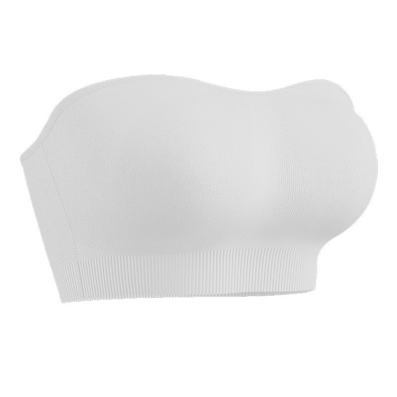 Womens Strapless Seamless Bandeau Bra