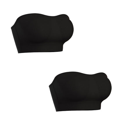 Womens Strapless Seamless Bandeau Bra
