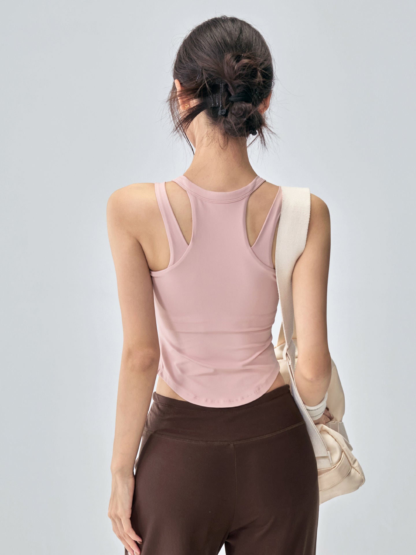 Womens Stretch Fitness Yoga Vest
