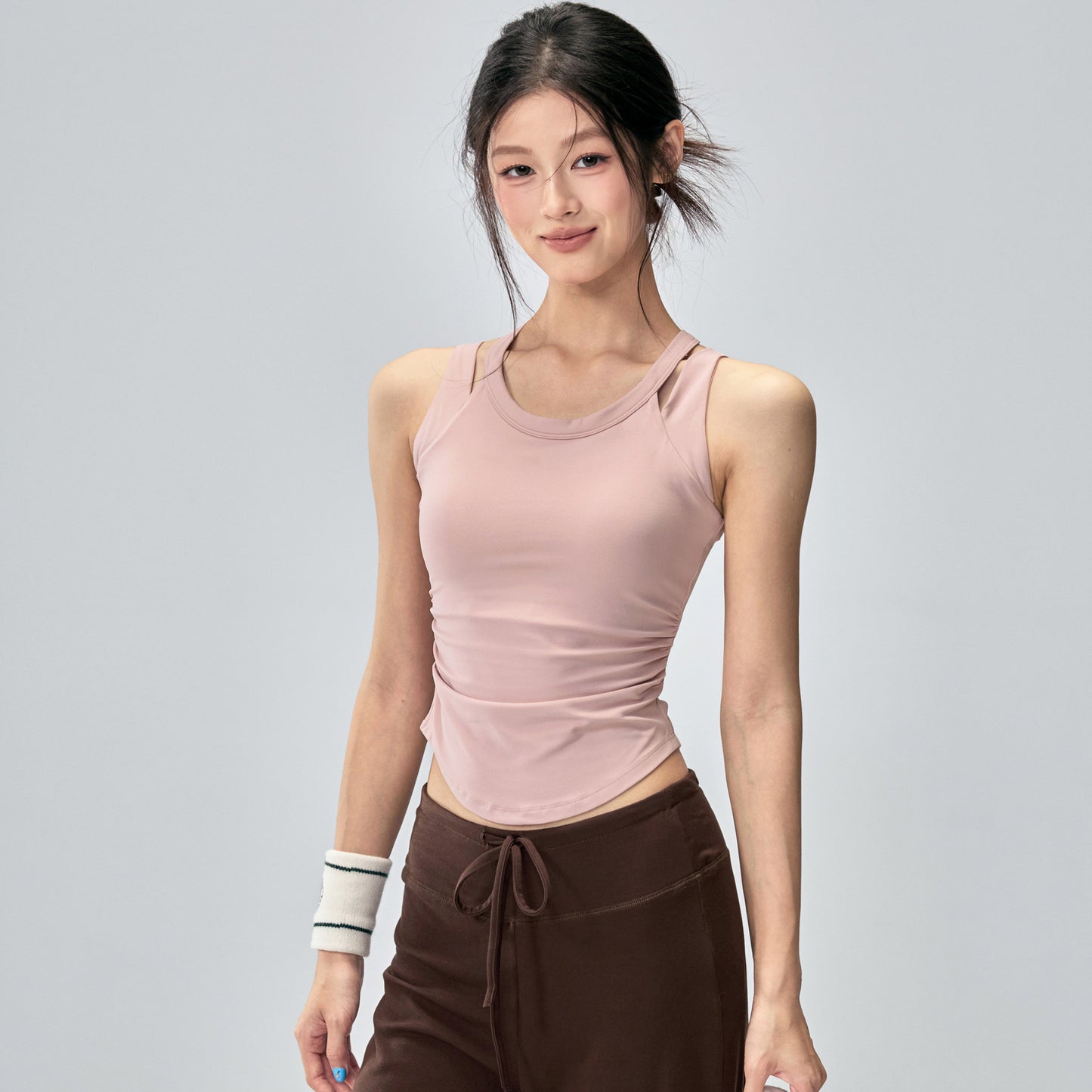 Womens Stretch Fitness Yoga Vest