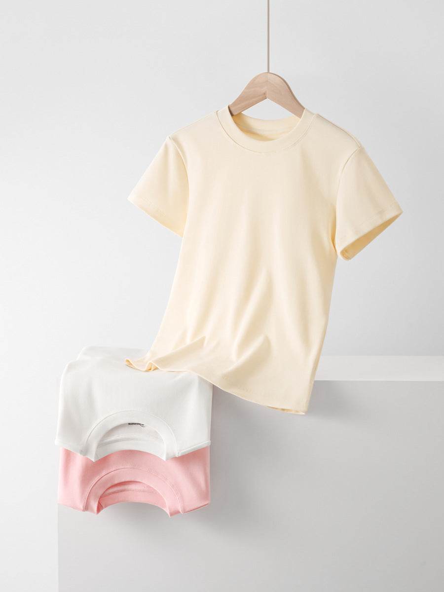 Womens Stretch Slim Fit Round Neck T-Shirt