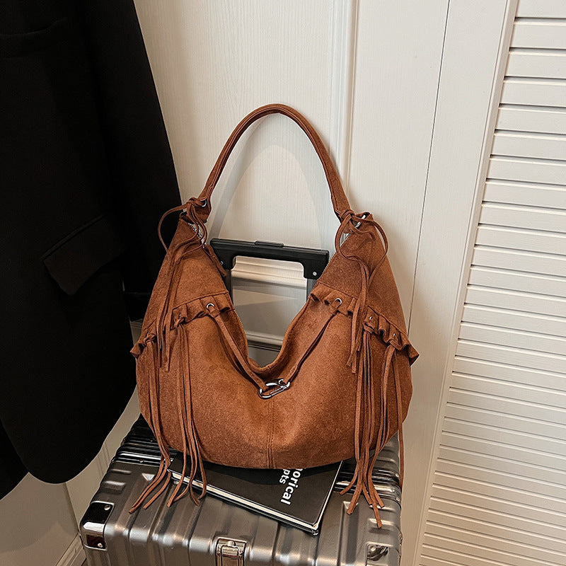Womens Suede Bag