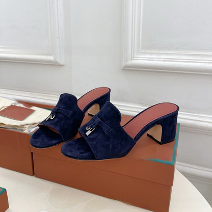 Womens Suede Tassel Sandals