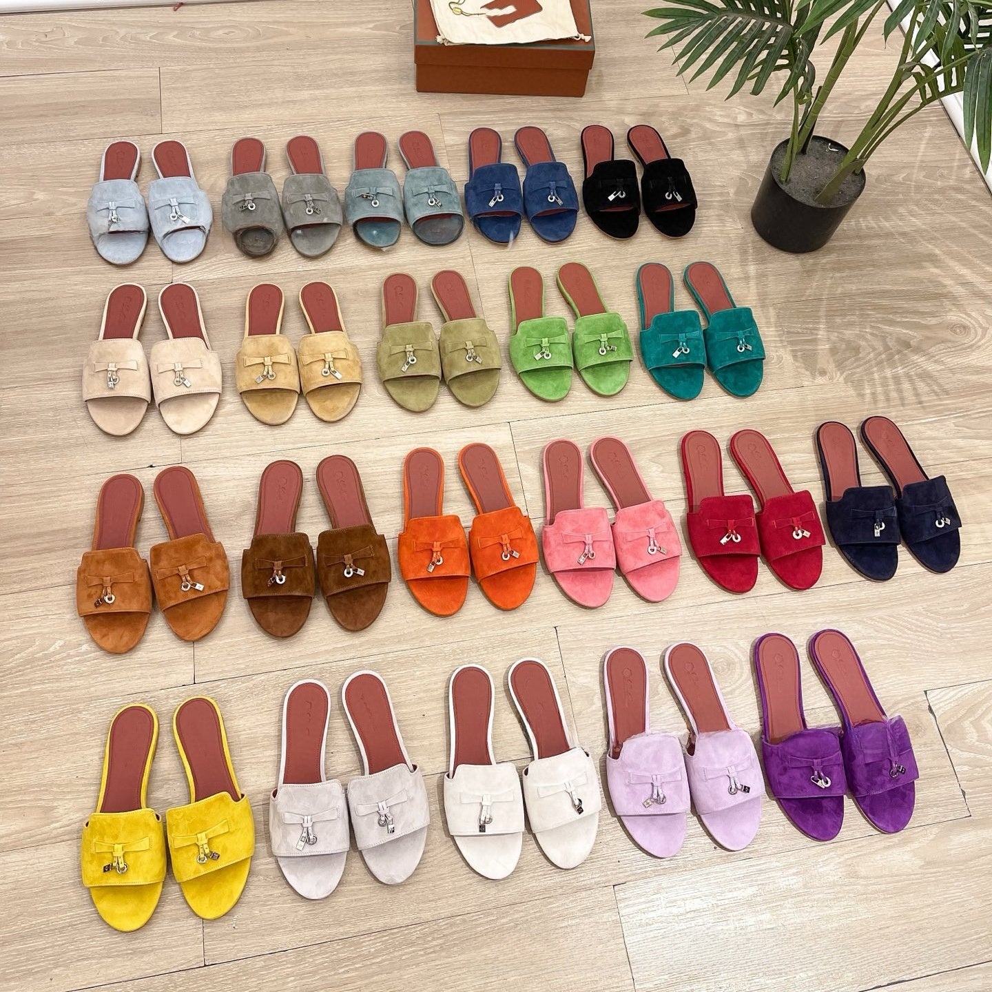 Womens Suede Tassel Sandals