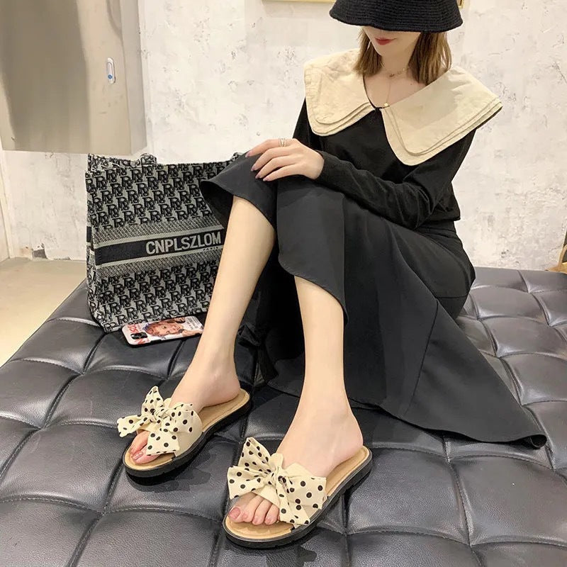 Womens Summer Non-slip Flat Beach Sandals