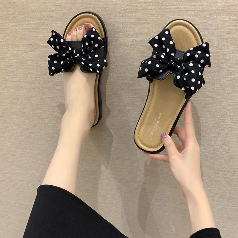 Womens Summer Non-slip Flat Beach Sandals