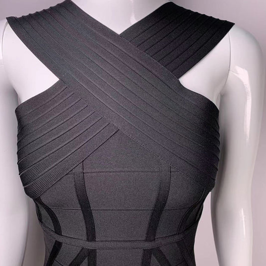 Womens Suspender Bodycon Dress