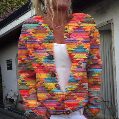 Womens Sweatshirt Cardigan