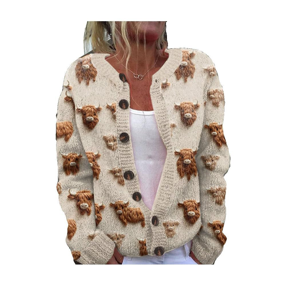 Womens Sweatshirt Cardigan