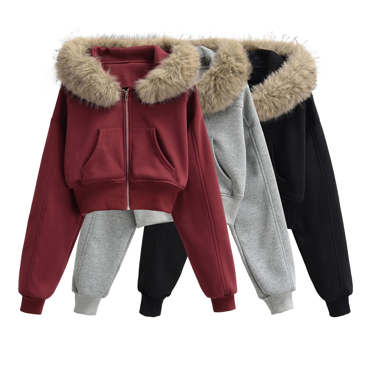 Womens Sweatshirt Jacket
