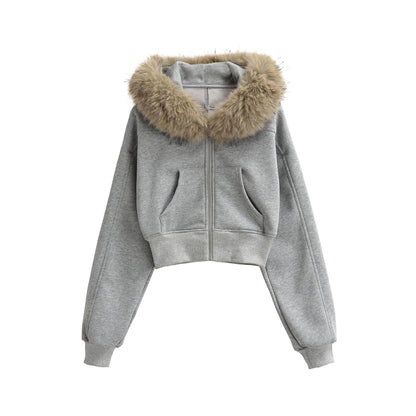 Womens Sweatshirt Jacket
