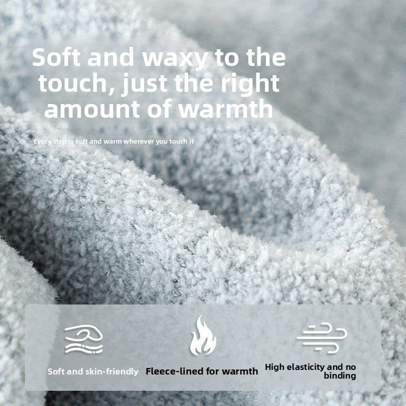 Womens Thermal Brushed Sleep Socks