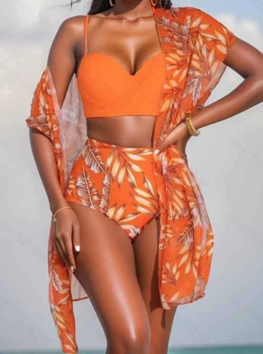 Womens Three Piece Swimsuit