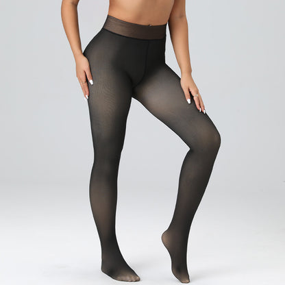 Womens Translucent Mesh Pantyhose